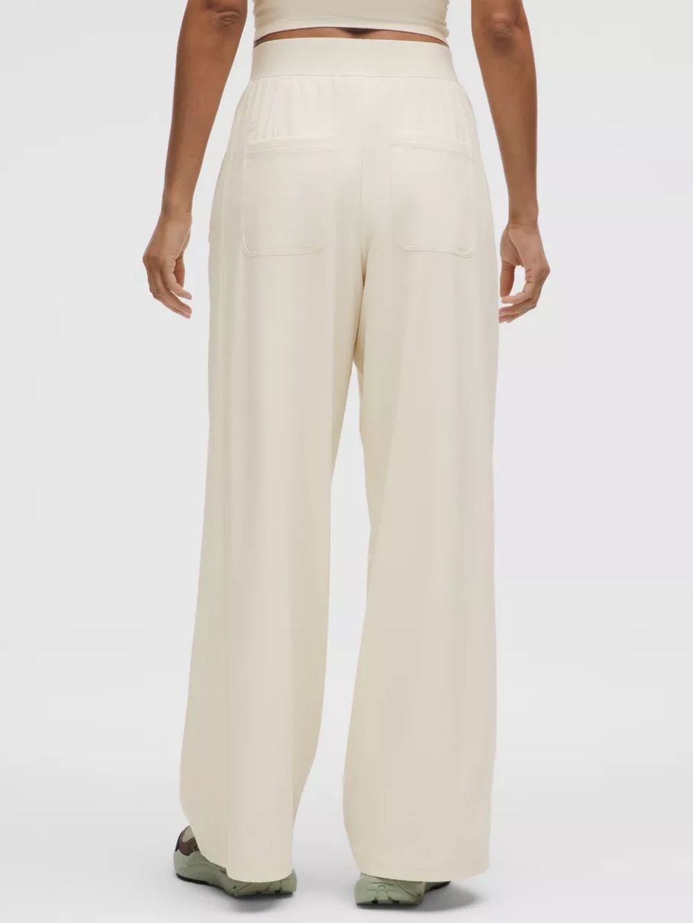 Lululemon Swift wide leg mid rise pant light ivory